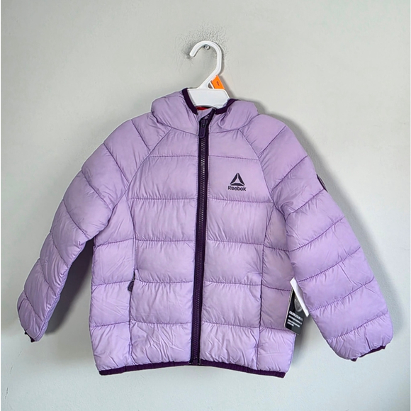 Reebok Other - Reebok Kids Lavender Puffer Coat 3T NEW